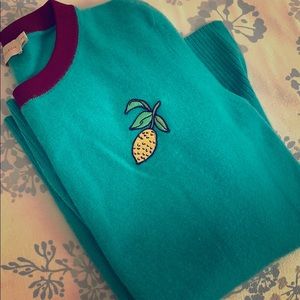 Adorable Tory Burch cashmere sweater